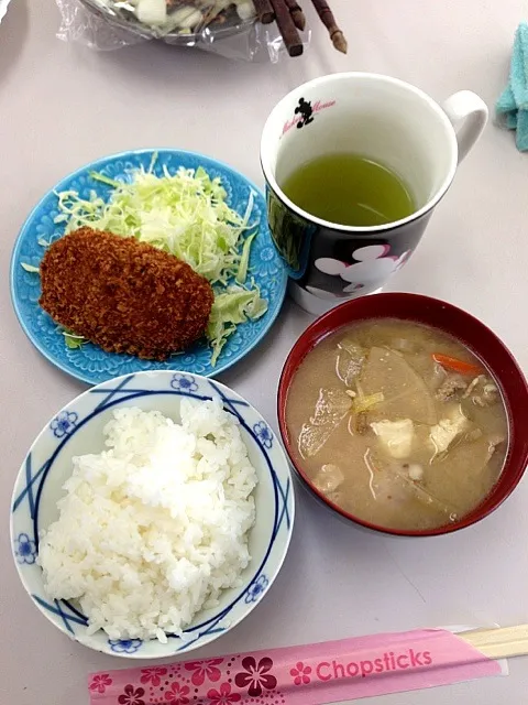 Snapdishの料理写真:オフィスの炊き出し2013.1.26。|＊郁えんぴつ＊さん