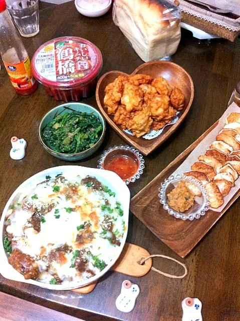 今晩〜飯〜二日目のカレーは、全員足らないから(^^)焼きカレー…勿論🍚もw|いよこ🍻さん