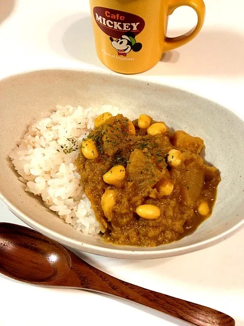 流行りの大根醤油カレー作ってみた|ヨッチャンさん