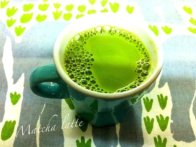 Matcha latte|Matsu sweetsさん