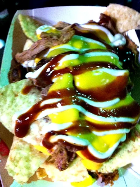 pulled pork nachos|Abby Macalinoさん