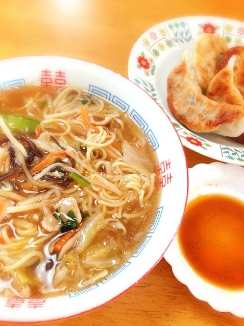 横浜あんかけラーメンと餃子|puupanchanさん