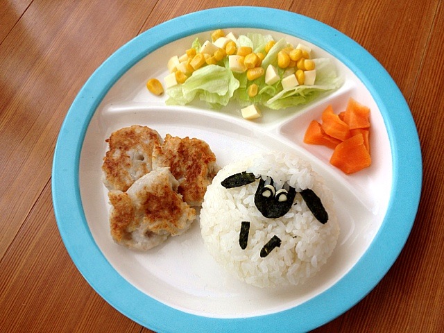 2歳4歳ランチ ショーンおにぎり ま Snapdish スナップディッシュ Id Xvg5ba