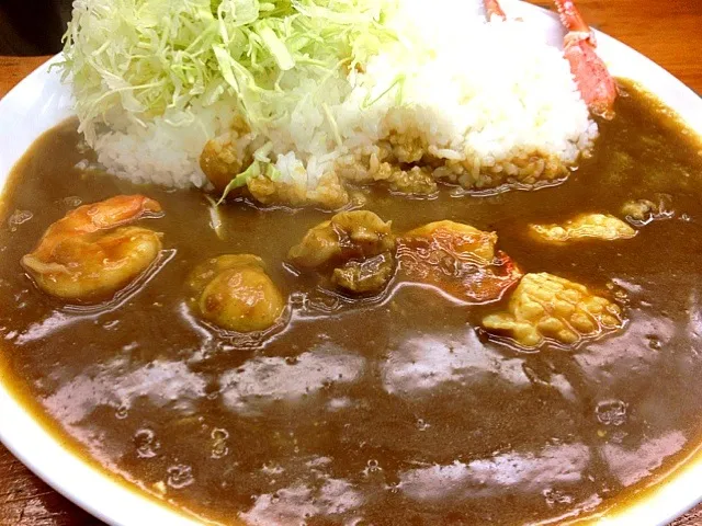 築地、中栄のシーフードカレー。|スパイシー丸山さん