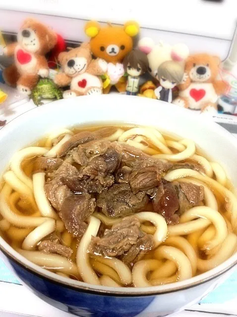 牛すじ煮込みうどん|まるみやさん