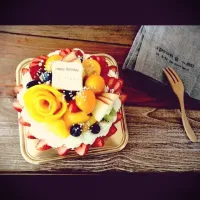 Snapdishの料理写真:HAPPY BIRTHDAY 🎀