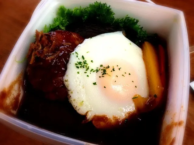 Snapdishの料理写真:ロコモコ丼|はなこさん