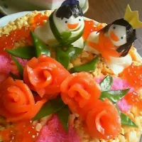 Snapdishの料理写真:ひな祭りちらし寿司|ゆうさん