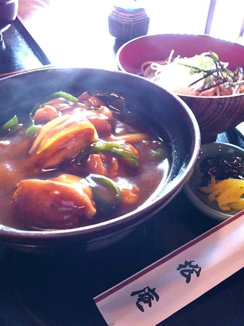 焼き鳥カレー丼(そば付き)|kureyanさん