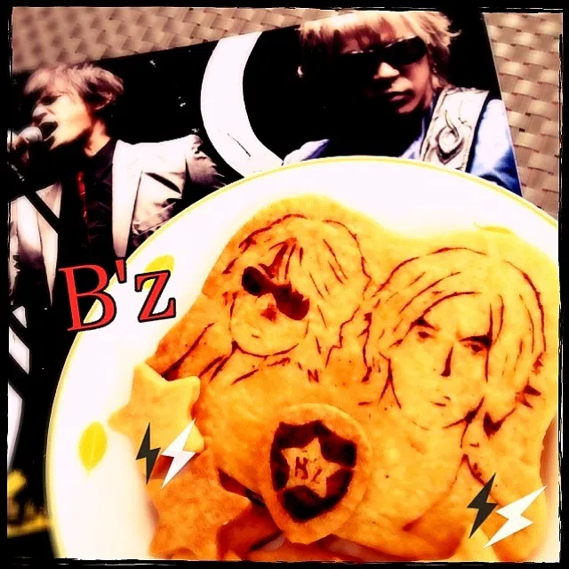 B'zクッキー☠(のつもり)  printed cookies|まるちゃんさん