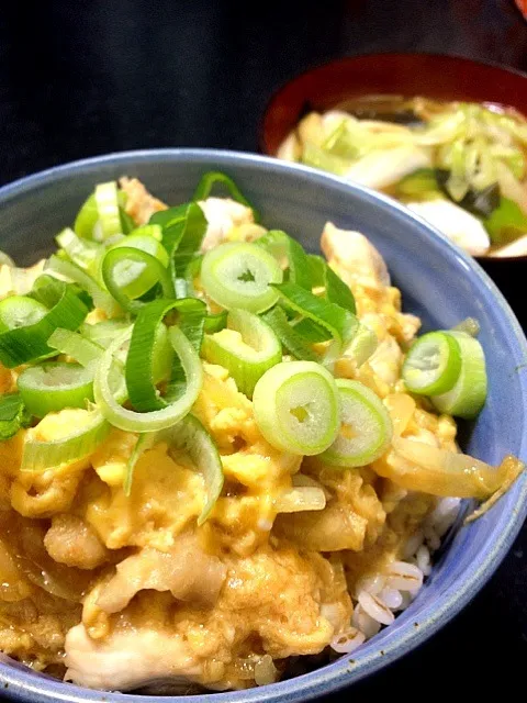 親子丼作ってもらった|takakoさん