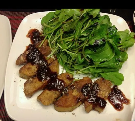 foie gras salad|maisiさん