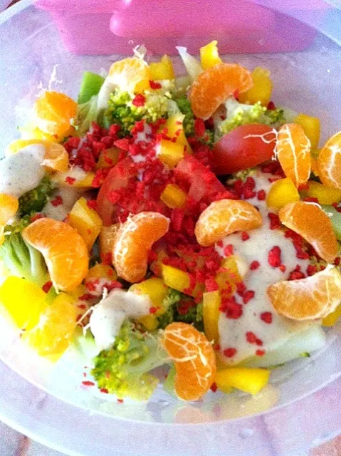 Veg and fruit salad 👍|Jasmineさん