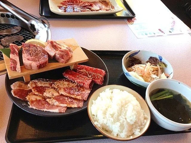 Yakiniku steak set from 一番カルビー岡崎|shaine91さん