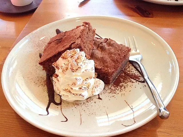 Snapdishの料理写真:Brownies at Serendipity Cafe in Chigasaki|Kirsten Adachiさん