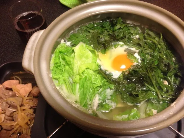 湯豆腐と肝煮|サソリさん