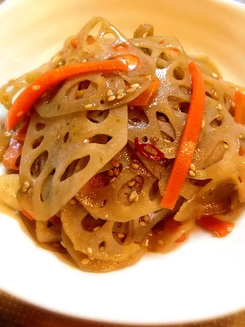 蓮根のきんぴら|ニノさん