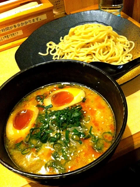 Snapdishの料理写真:ごま味噌つけ麺|まどろみさん