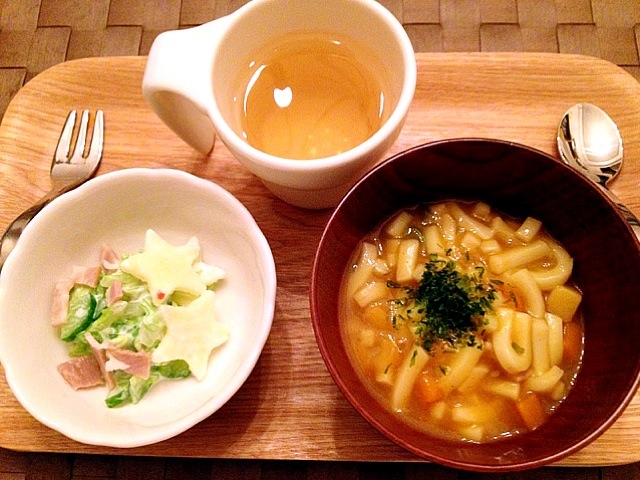 離乳食 1歳0 月 カレーうどん定食 ペンギン Snapdish スナップディッシュ Id K8rgga