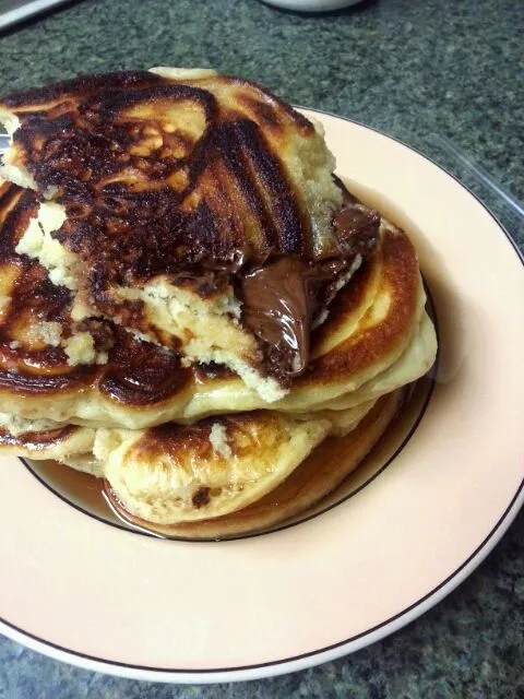 Nutella stuffed pancakes|A. Timminsさん