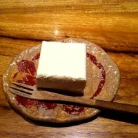 Snapdishの料理写真:豆腐のレアチーズケーキ|ありささん