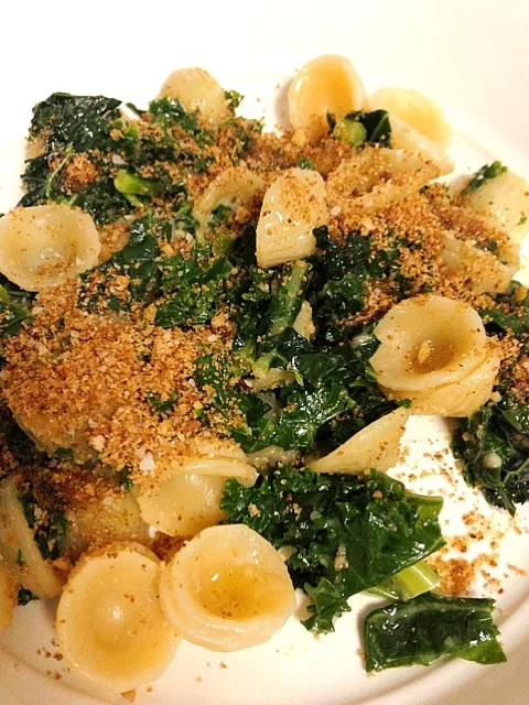 Snapdishの料理写真:Orecchiette with Breadcrumbs and Kale|Amanda Puckさん