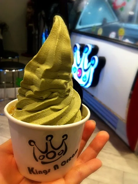 Green tea yogurt ice-cream|PeonyYanさん