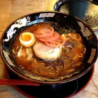 Snapdishの料理写真:とまとラーメン|Reiki Sakataさん