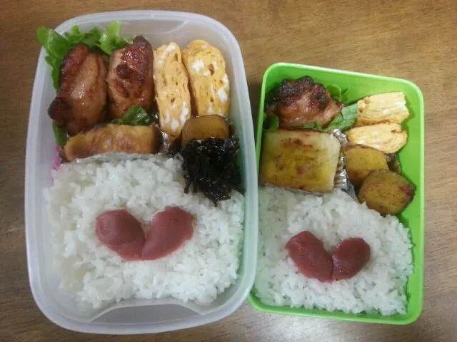 今日はミニチキンステーキ弁当|琴さん