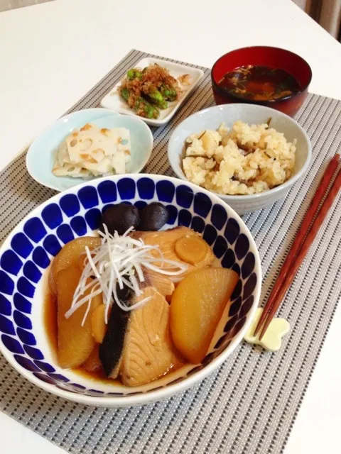 ブリ大根な夕ご飯♪|サエさん