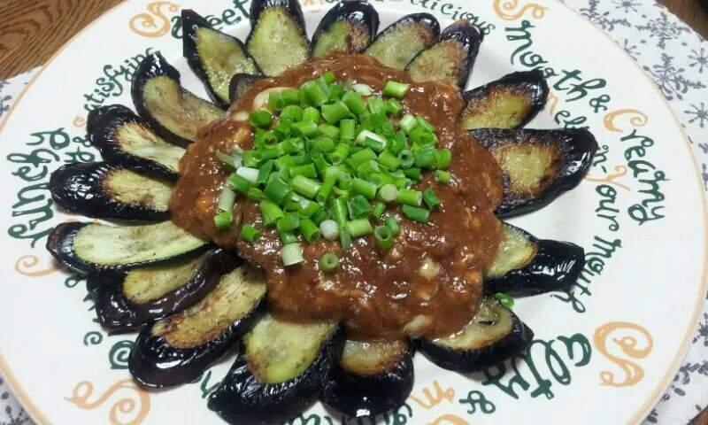 なすの味噌卵あんかけ|シェリリンさん