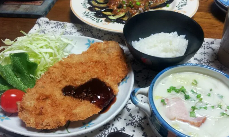 晩御飯 三元豚の豚カツ|シェリリンさん