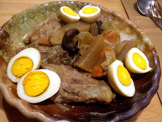 パイカの角煮風醤油煮|宮尾益人さん