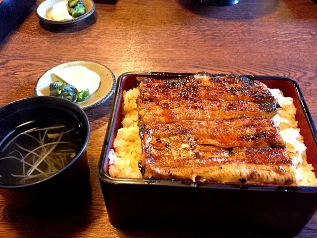 浜名湖のうな重＆肝吸い|sotomuraさん