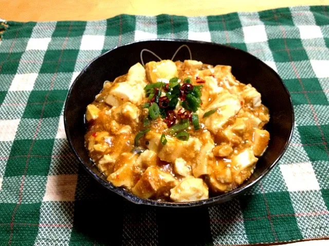 Snapdishの料理写真:から〜い麻婆豆腐|きよしさん