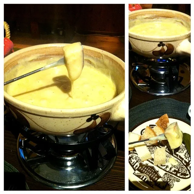 Cheese fondue 😋😋😋😁✨✨|Isiさん