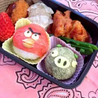 息子のハマりモノAngry Bird弁当！|sarabinさん