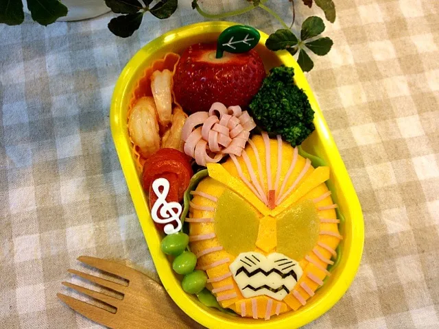 仮面ライダービースト(キャラ弁)|かなたんママさん