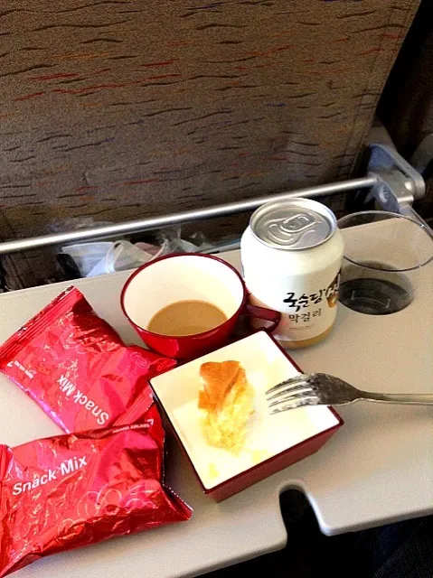 アシアナ航空機内食|しばお（≧∇≦）さん