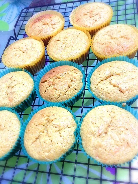 Carrot and coconut shredded  cupcake|Lian Limさん