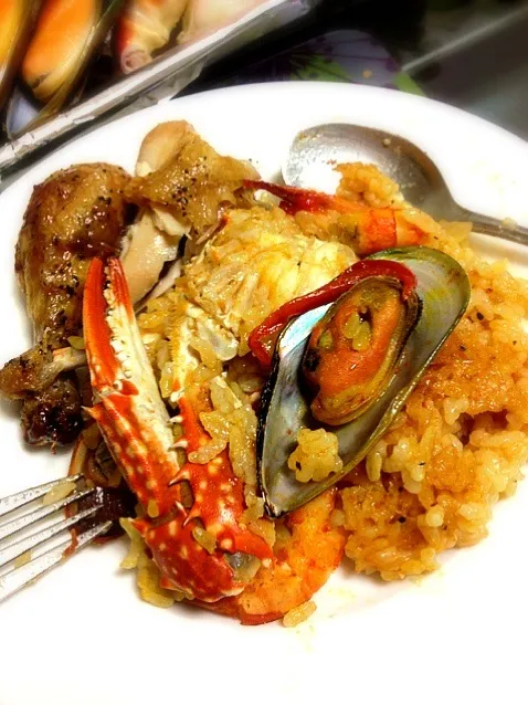 Seafoods paella|Lian Limさん