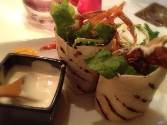 Snapdishの料理写真:Softshell Crab Wrap|Chris Shannonさん