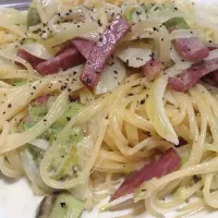 アボカドベーコンのクリームパスタ|りょーこさん