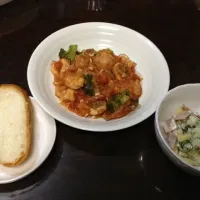 鳥肉のトマト煮♡|かもした ありささん