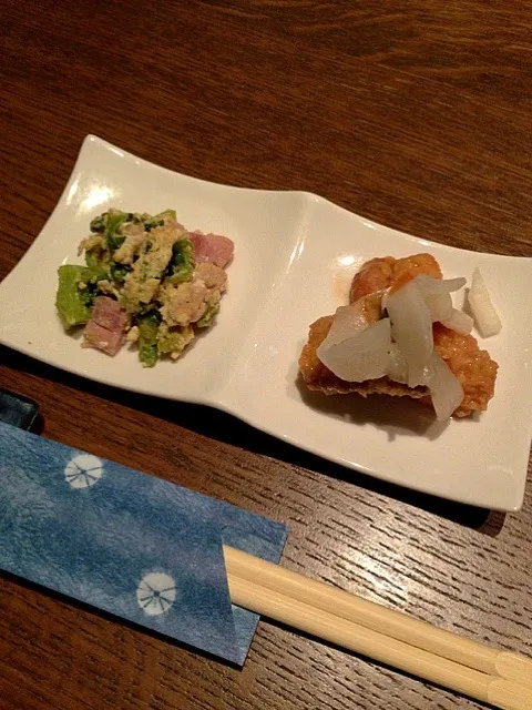 Snapdishの料理写真:2013/01/29 晩ご飯 前菜|Masako Sakumaさん