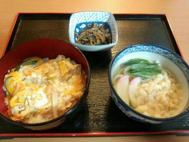 Snapdishの料理写真:手作り木の葉丼定食|Ryouri　Sukiさん