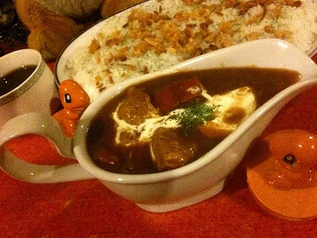 Snapdishの料理写真:ポテトマシマシチキンカレー|つばささん