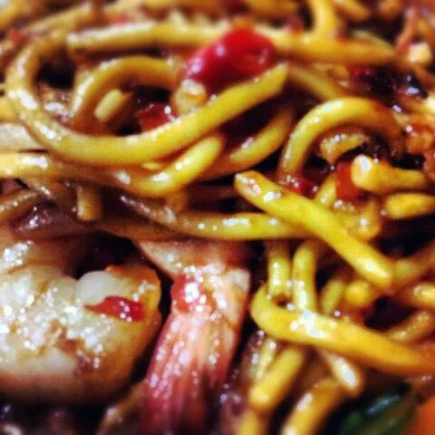 Local dish Mee Goreng Spicy!|Chupan Achupanさん