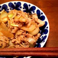 Snapdishの料理写真:簡単！生姜焼き丼|kirikoさん