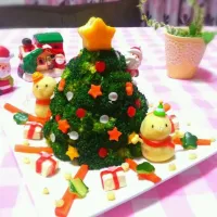 クリスマスツリー|ちびままさん